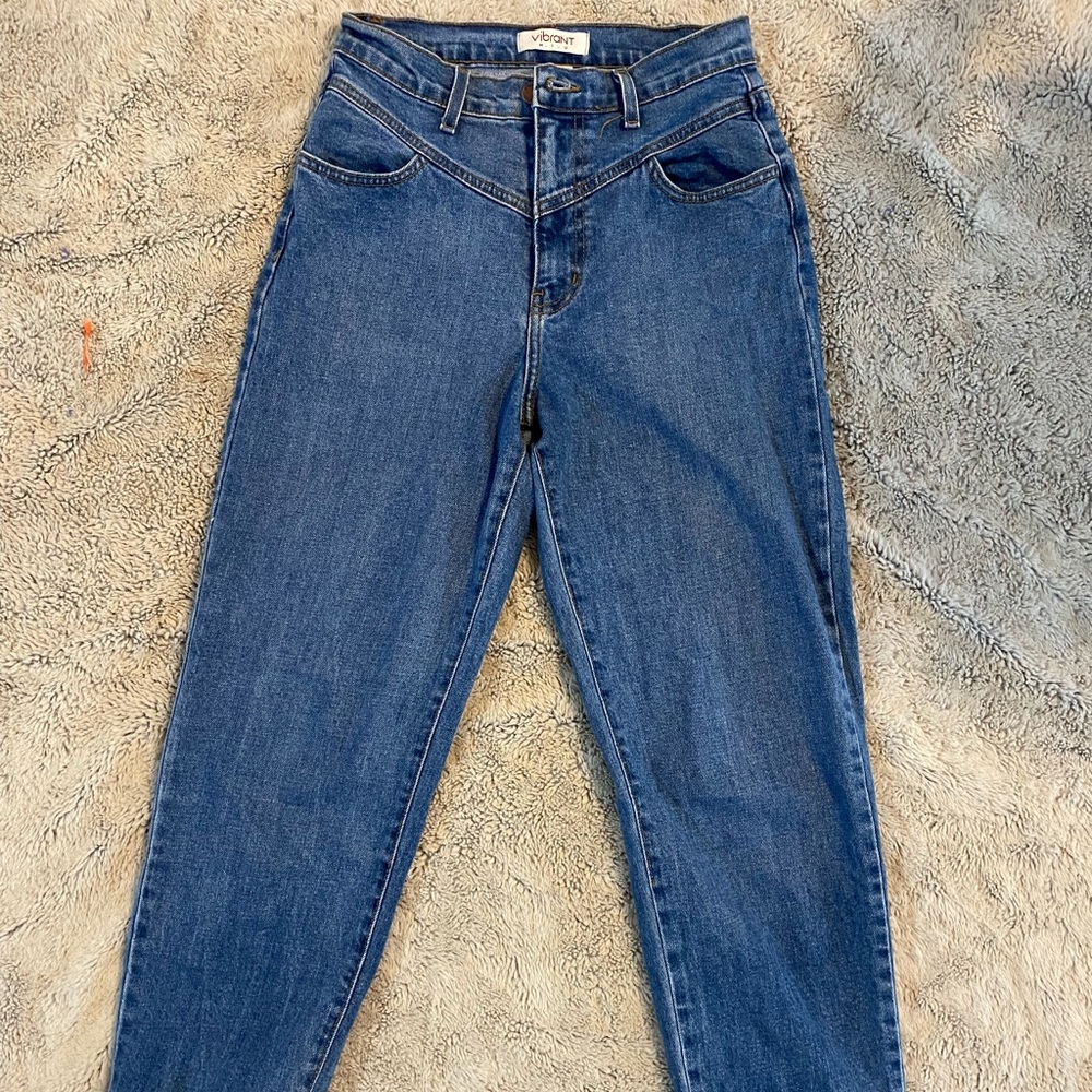 Boutique mom jeans size 3